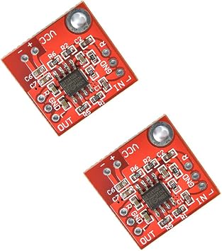 Comimark 2Pcs 3-6V TDA1308 Stereo Headphone Amplifier Board Module Preamplifier for Arduino