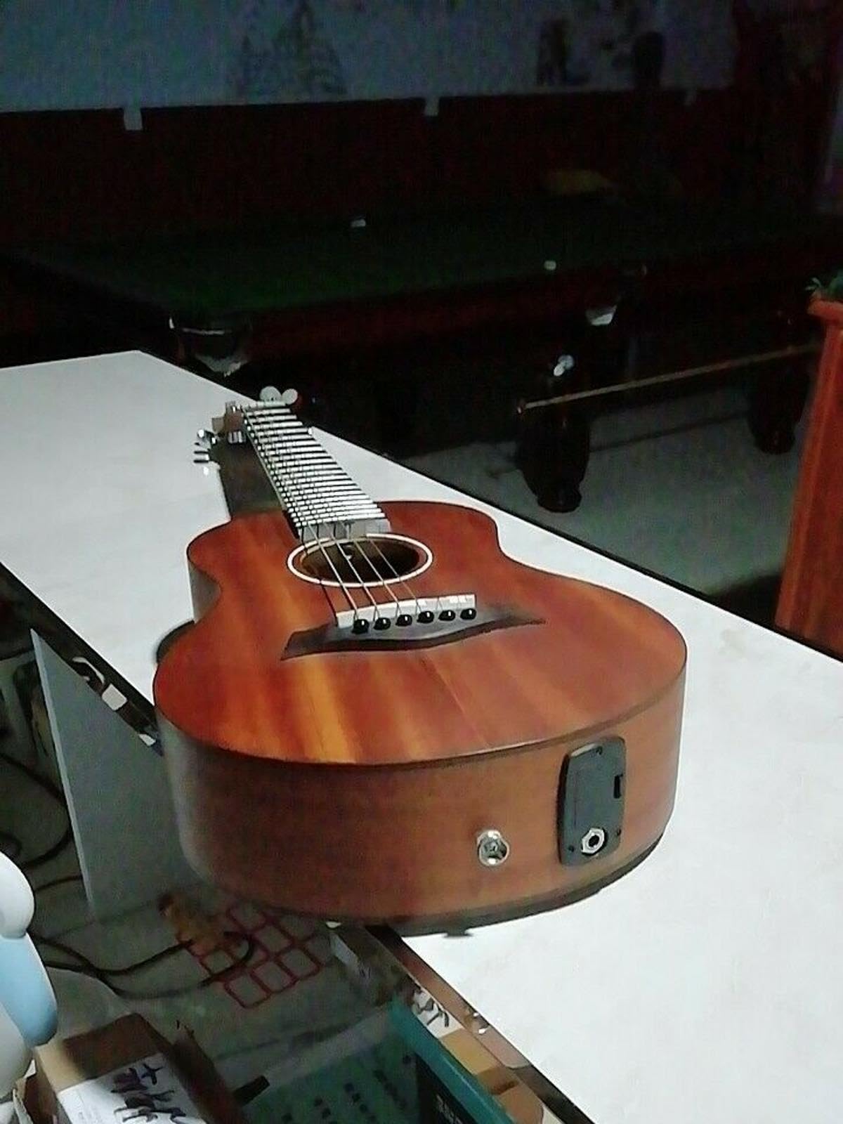 3 Bande Acustica Chitarra Classica Equalizzatore Guitarra EQ Preamplificatore Concise Bass Tone Volume Regolabile 6.35 Audio Head Output Violao Pickup per Taylor