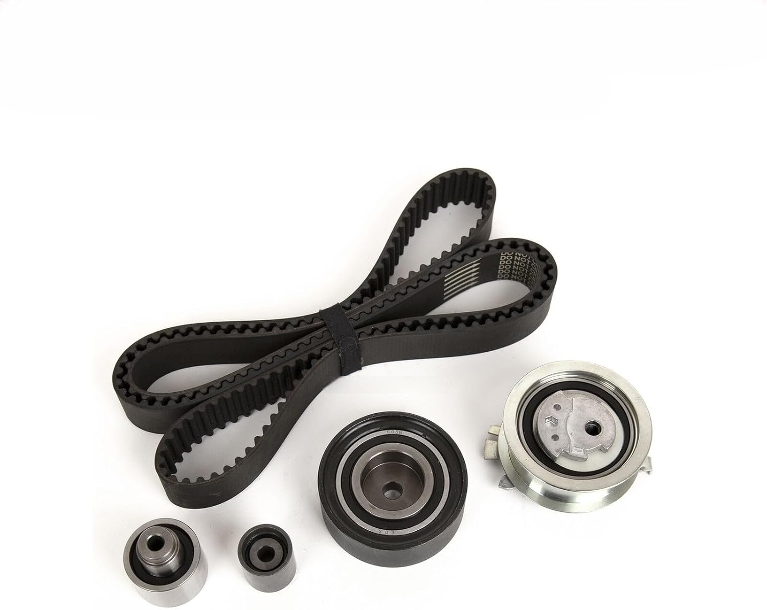 Complete Timing Belt Kit with Water Pump 03L109119E for Volkswagen Passat 2012-2014 2.0L TDI Diesel Engine Direct OE Replacement