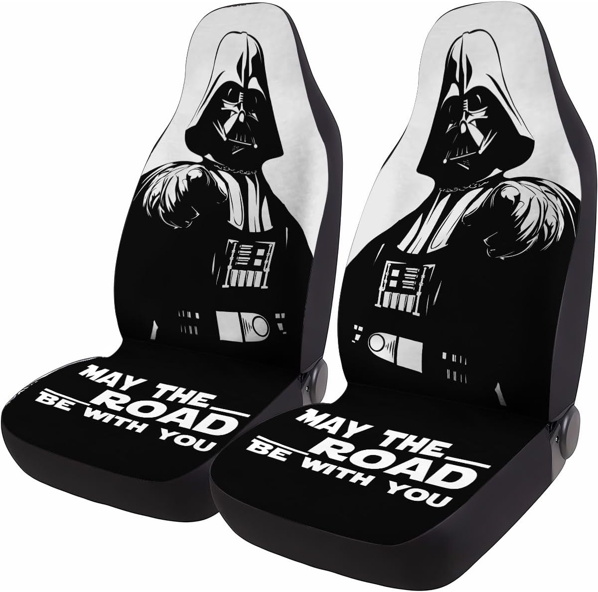 GENANY Galaxy Movie Character Car Seat Covers Set of 2, Breathable Front Seat Covers for Truck Sedan SUV, Funny Car Accessories, Funny Gift for Women Men