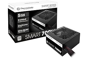 Thermaltake Smart 700W 80+ White Certified PSU: Reliable Power for Goose Outfits