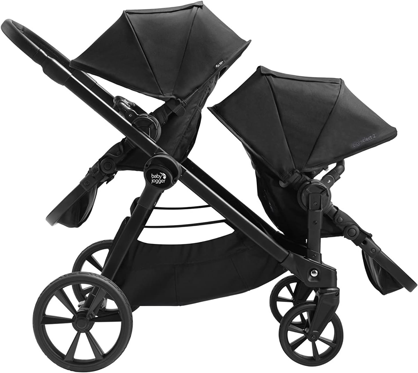 Baby Jogger Second Seat Kit for City Select 2 Stroller, Eco Collection, Lunar Black