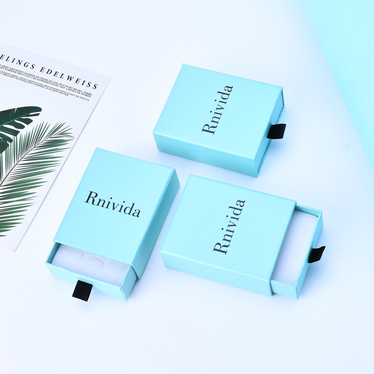 Rnivida Western Jewelry Set for Women,4 Piece Boho Layered Necklace with Earrings and Bracelet,Colorful Vintage Style - Image 5