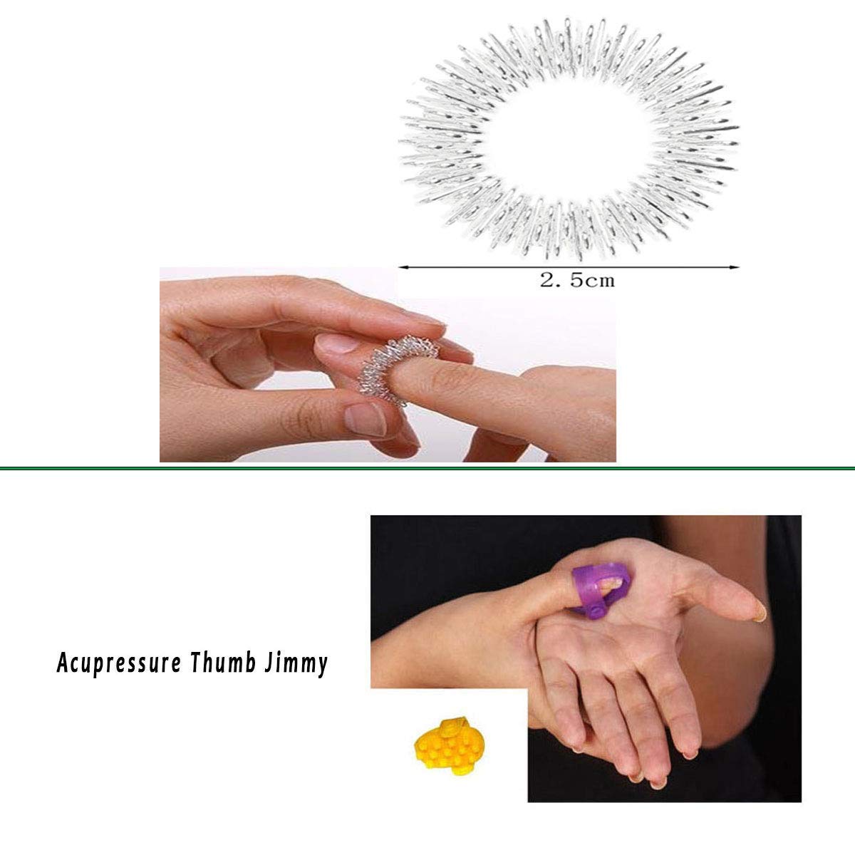 Acund health Care Acupressure Tools Combo Kit With Mobile Stand 3