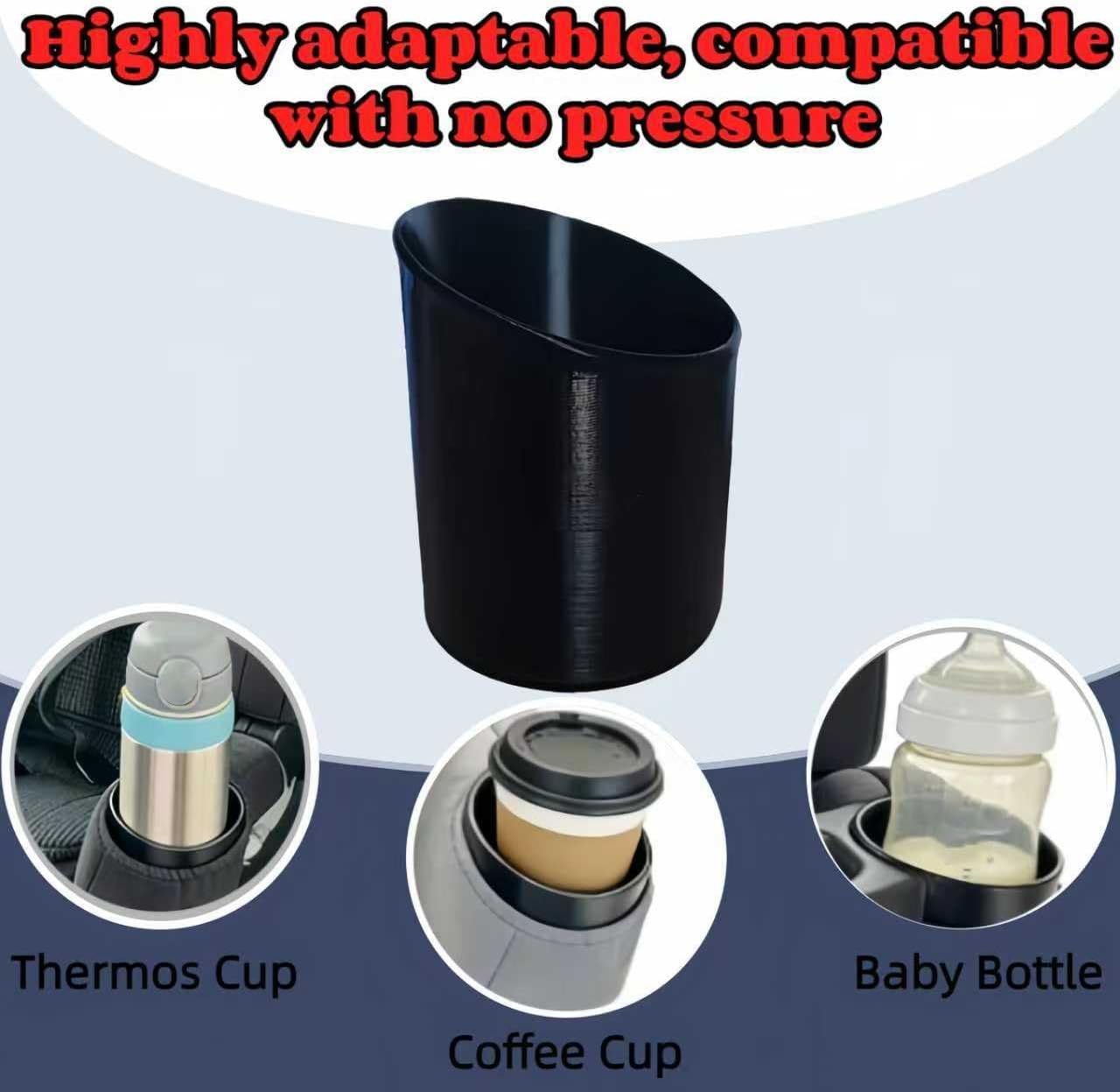 2 Pcs Car Safety Seat Cup Holder Fit for Graco 4Ever DLX & Extend2Fit