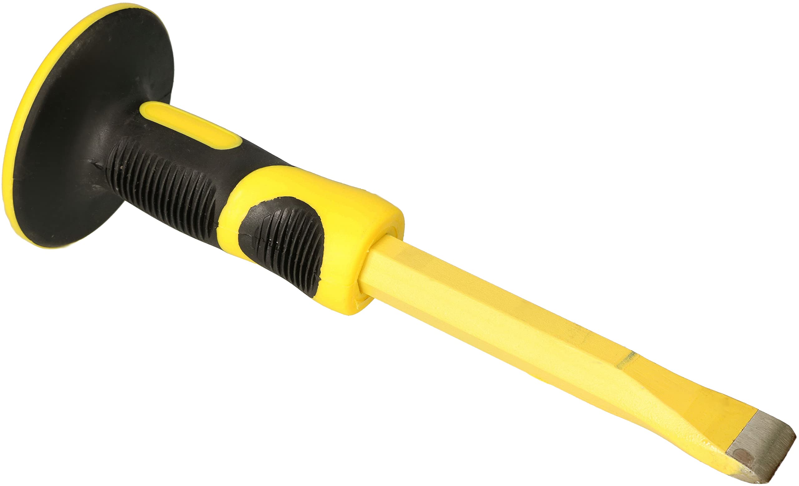 Kotarbau® - Scalpello da muratore con protezione per le mani, 250 x 18 mm, piatto