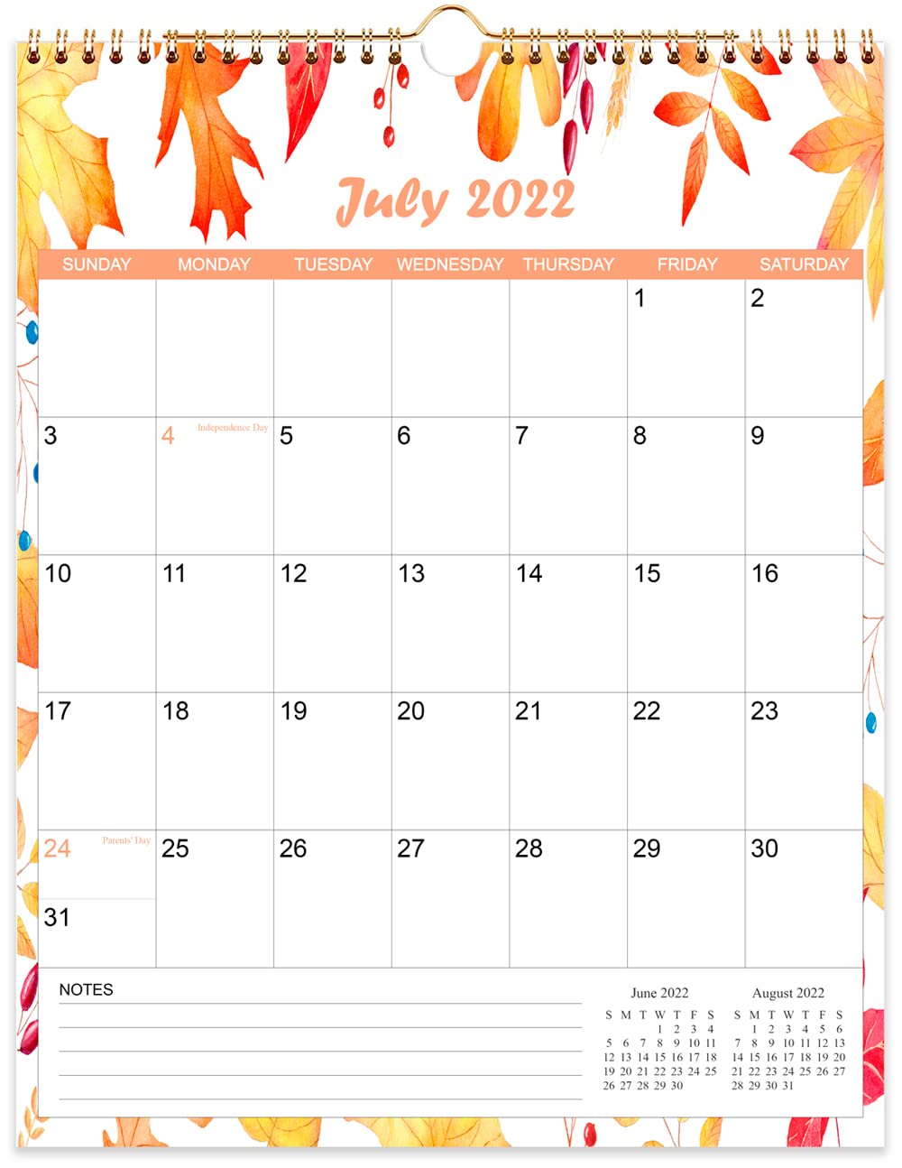 2024 Calendar - Wall Calendar from Jan 2024 to Dec 2024, 12 Monthly Calendar with Seasonal Designs for Planning and Organizing for Home or Office, 11.5 x 14.5 In Calender Planner 2024 Monthly