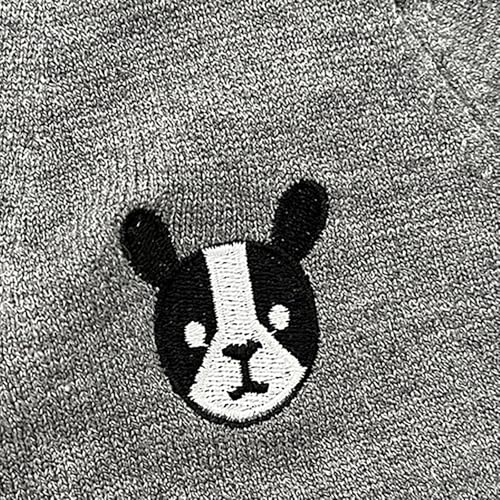 Baby Boys Girls V-Neck Cardigan Animal Embroidery Solid Color Loose Sweater Button Closed Casual Cardigan Outfits3