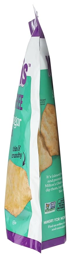 Galletas Crackers Horneadas Sal y Vinagre MILTONS 4.5 OZ miniatura 5