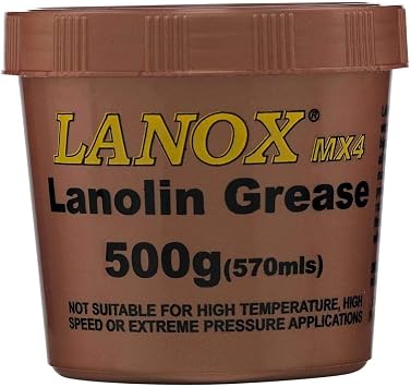 MX4 Lanox Lanolin Grease - 500g Tub
