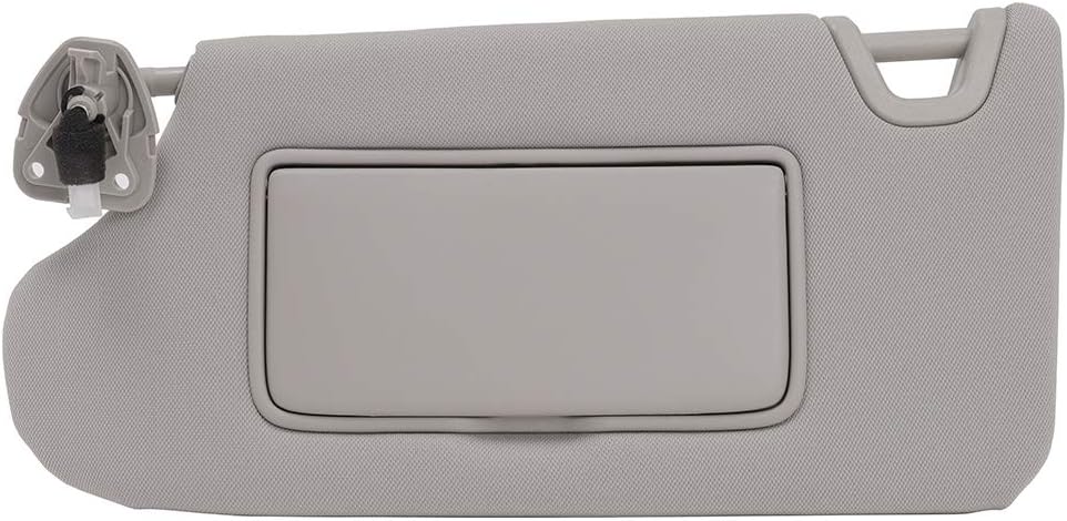 FINDAUTO Gray Left Driver Side Car Sun Visor for 2013-2016 for Nissan Altima (96401-3TA2A)