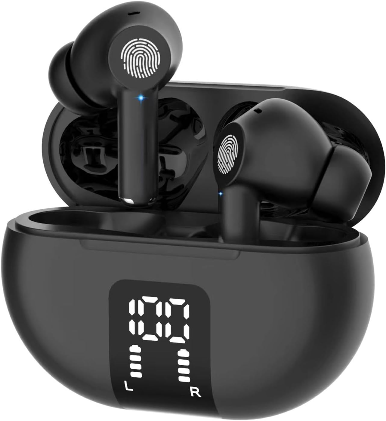 Real Time Language Translator Earbuds, AI Language Translator Earphone 3-in-1 TWS 144 Languages & 8 Offline Languages, HiFi Sound, Long Battery Life, for Travel Business Learning