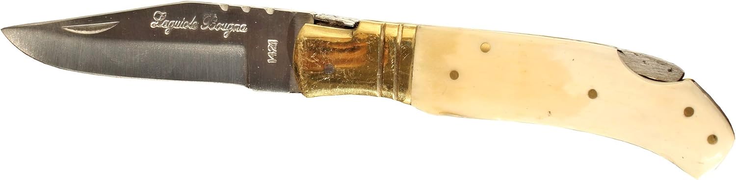coltello con manico in osso