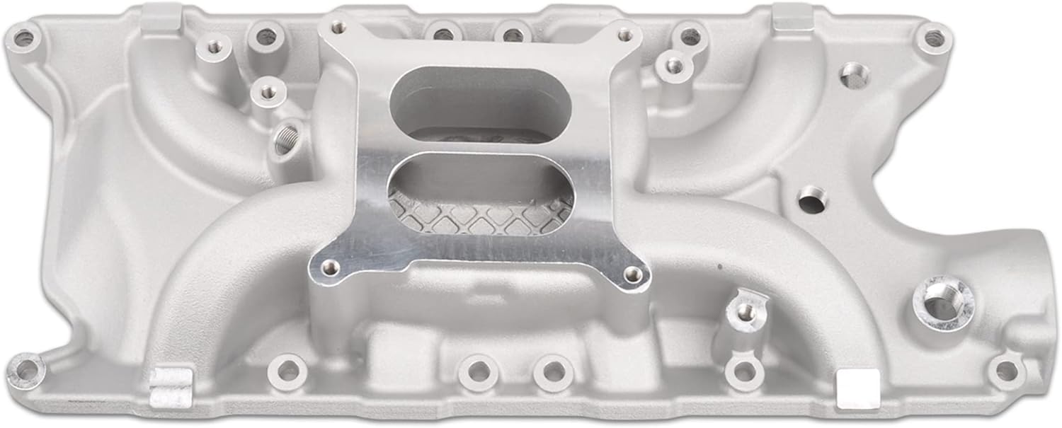 Intake Manifold Dual Plane Aluminum Compatible with Ford Small Block 289 302