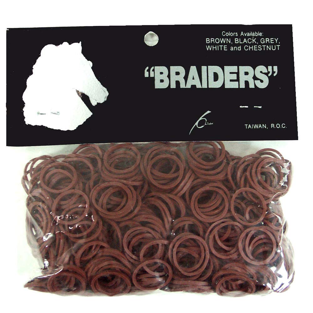 Partrade Braid Bands White 5 Inch - 245910 [Misc.]