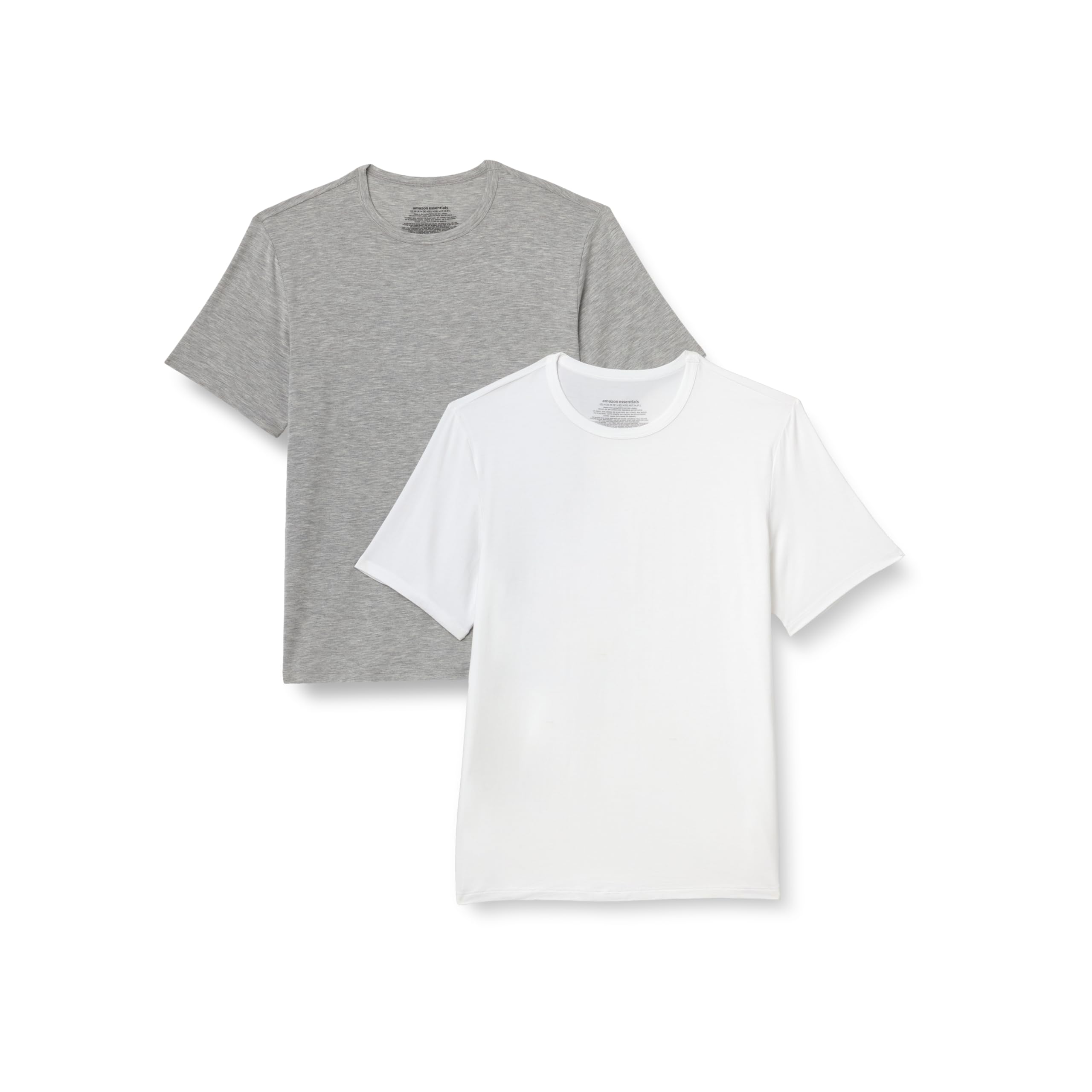 Amazon Essentials Herren Kurzärmliges Unterhemd aus Superweichem Modal