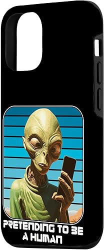 Miniatura 5 de iPhone 11 Pro Alien Pretending To Be A Human Halloween Women, Men, Kids Case