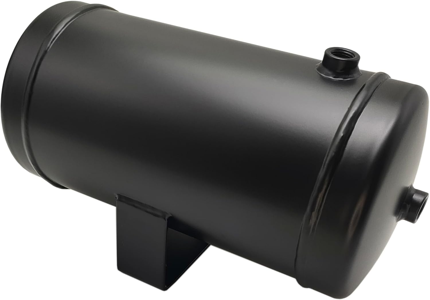 1 Gallon Air Tank with 4 Port 1/4 inch NPT- Black Finish