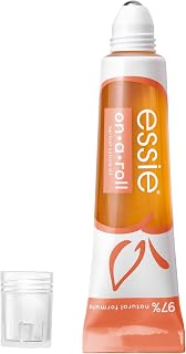 essie On A Roll Apricot Cuticle Oil - Mess-Free Roll-On Nail & Cuticle Treatment, 97% Natural Vegan Formula, 0.46 fl oz