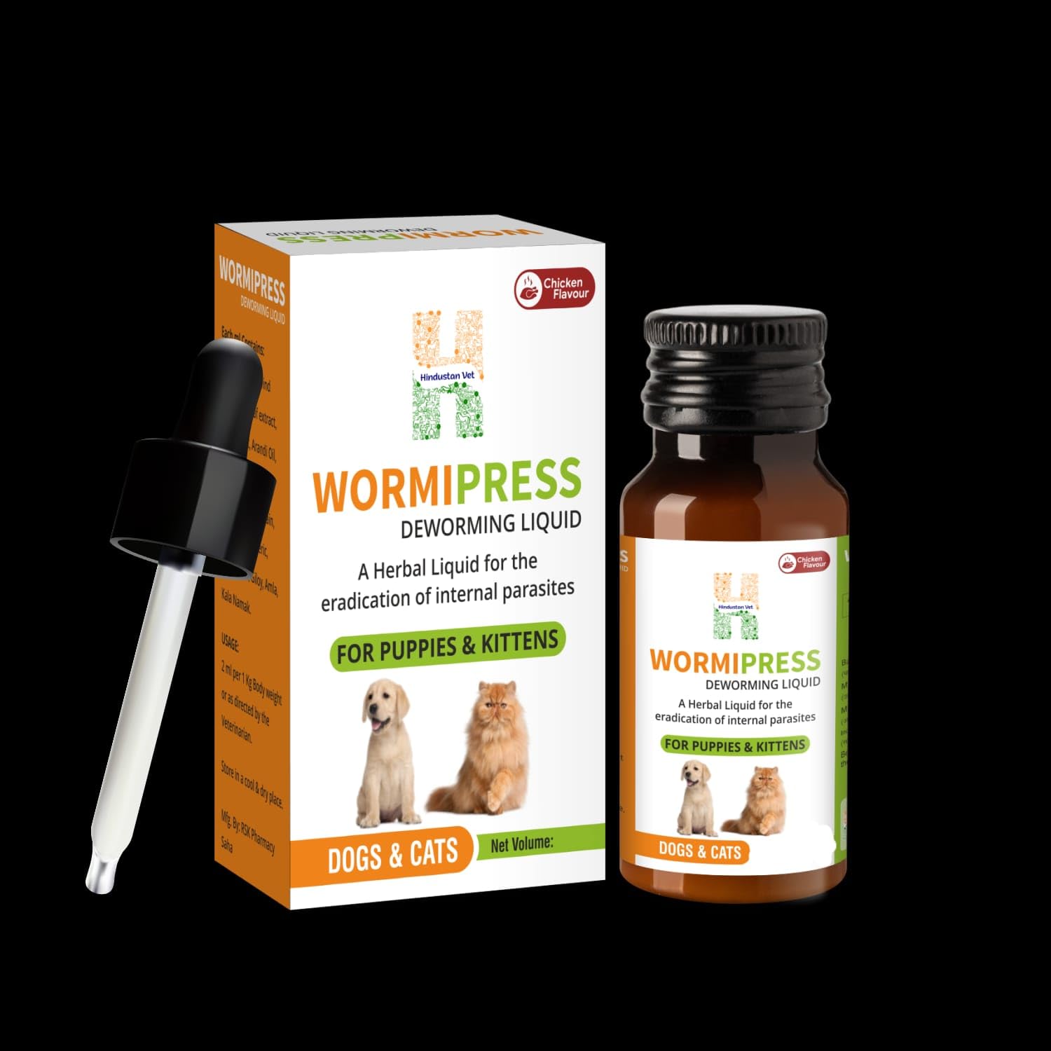 WORMIPRESS Herbal Deworming Liquid for Dogs and Cats - Natural Pet Dewormer with Effective Worm Control - All-Natural Formula for Safe and Gentle Intestinal Parasite Treatment - 100 ml (B0CLXV8BYM) Amazon Price History, Amazon Price Tracker
