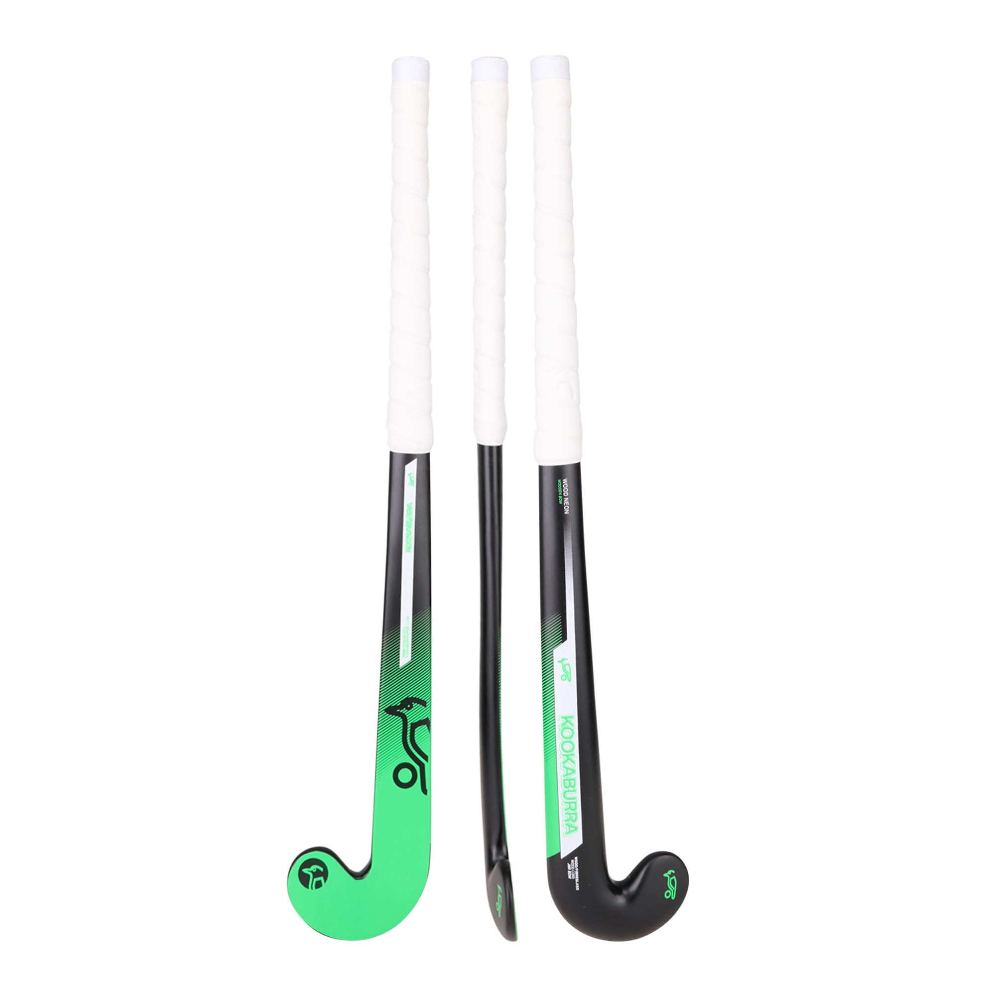 Kookaburra Neon - Black Junior Hockeyschläger 61.0 cm Light - für Anfänger