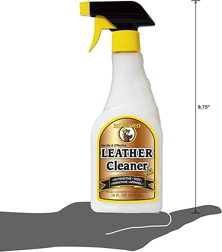 Miniatura 4 de Howard LTC016 - Limpiador de cuero, 16 onzas, color blanco