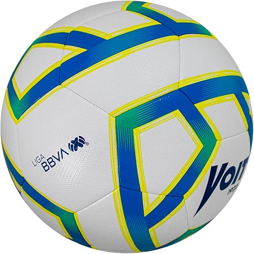 Miniatura 3 de Voit Balón de Fútbol Nº 5 para Entrenamiento Liga MX Apertura 2022, Blanco y Azul: Fusión de Innovación y Pasión, Perfecto para entusiastas del