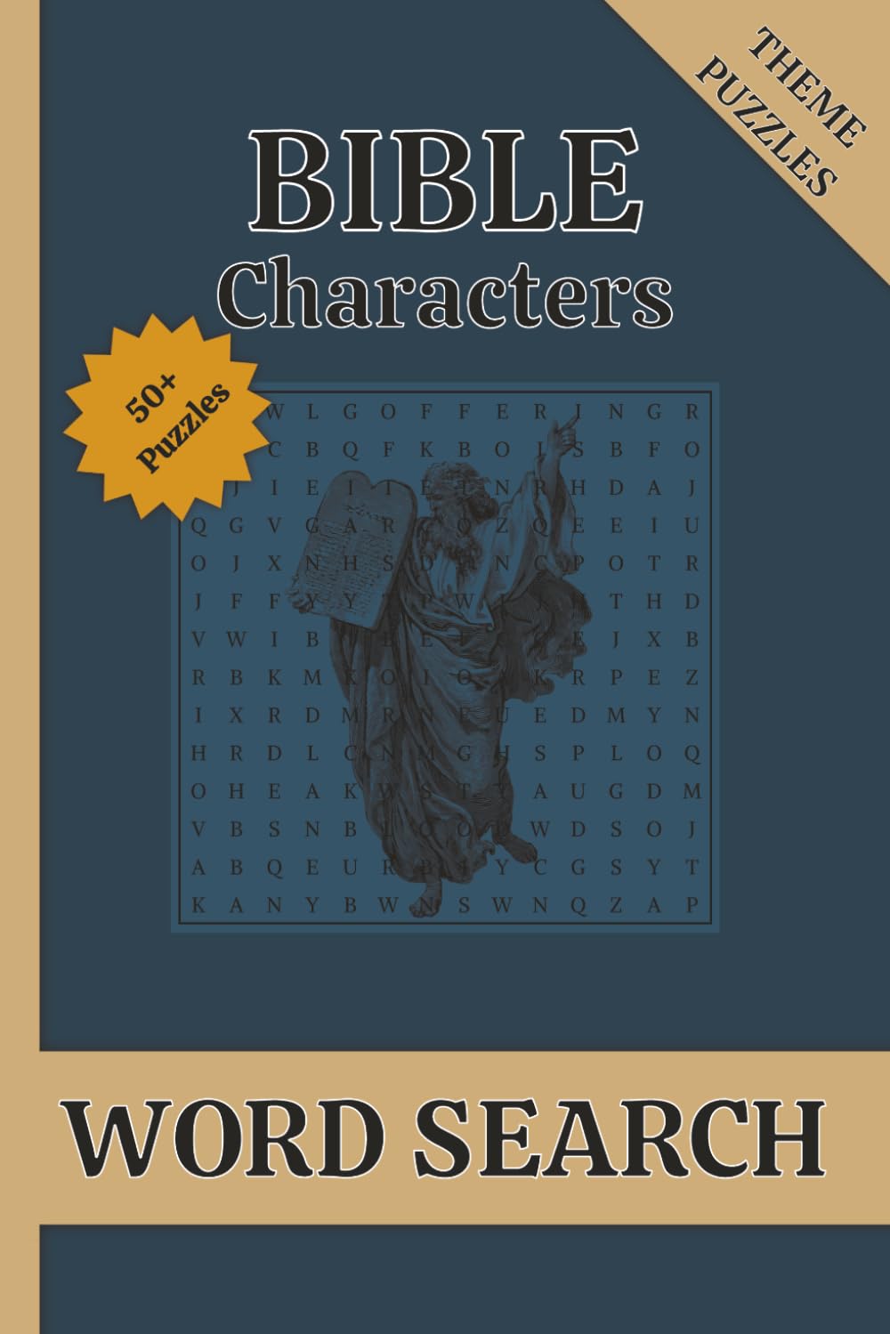 Bible Characters Word Search Puzzle Book: Word Searches with Easy-to-Read Print about the Bible, Bible Characters, and Biblical Concepts | 6x9 inches, ... and Solutions (R-PASS PRESS WORD SEARCHES)