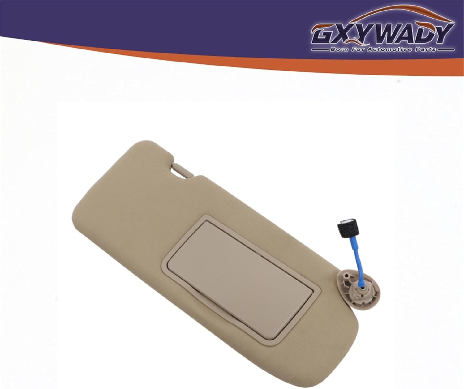 GXYWADY Left Driver & Right Passenger Side Sun Visor Beige Replacement for CR-V 2017-2022 Replacement for 83280-TLA-A12ZA Replacement for 83230-TLA-A61ZA with Lights and Mirror