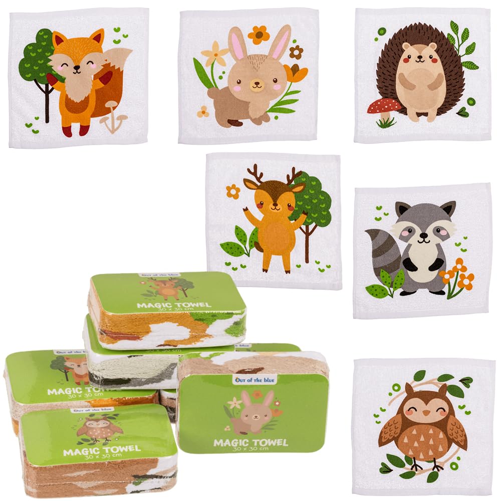 That's Crackers! Cute Animals | Expanding Flannel | Single | Party Bag Gift | Cracker Filler