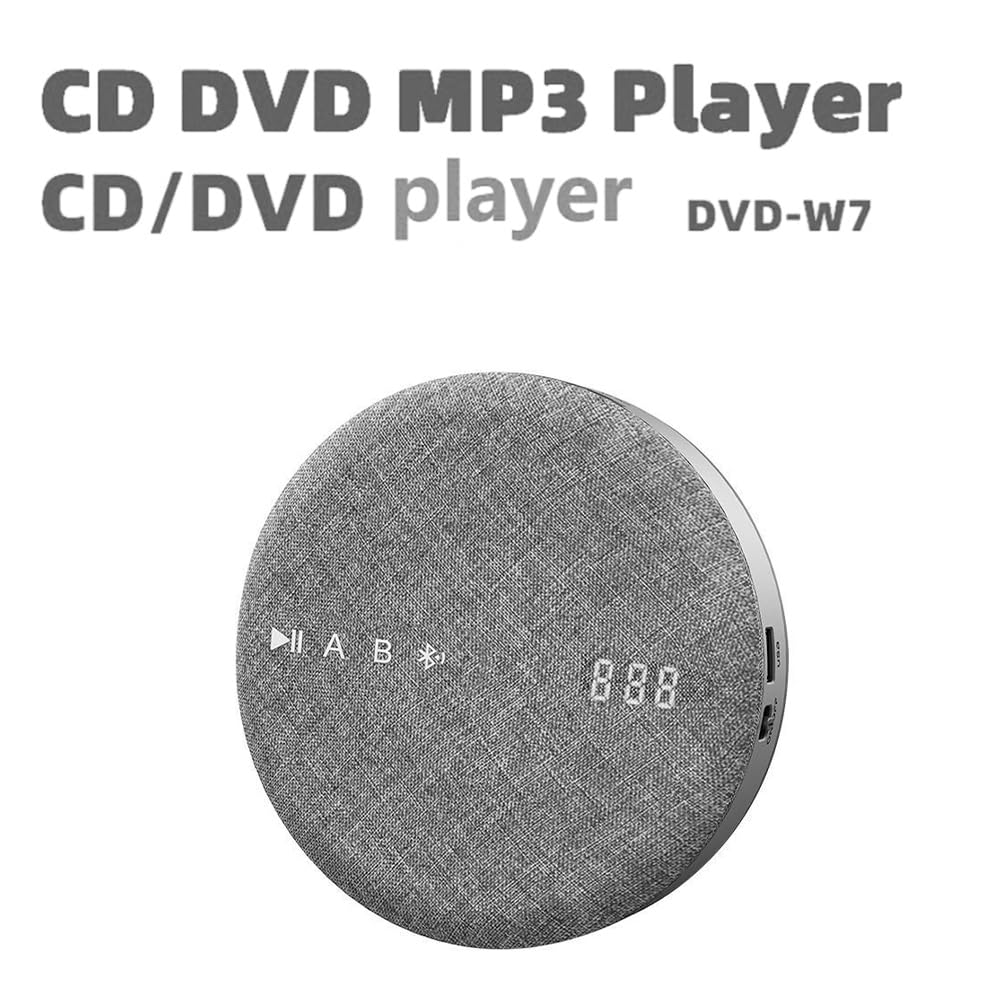 Lecteur audio multifonction DVD/VCD vidéo sans Bluetooth USB haut-parleur intégré rechargeable