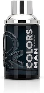 Benetton Colors Black Man Edt Vapo 100 ml