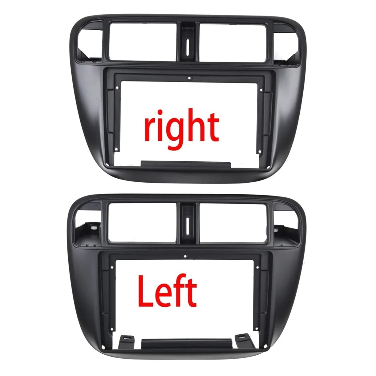 Mascherina Autoradio Cornice Stereo 9 Pollici per Civic 1995-2000 2001 Fascia Auto Pannello Radio Dash Kit Installazione Facia Console Bezel Plate Trim Cover Lettore Android