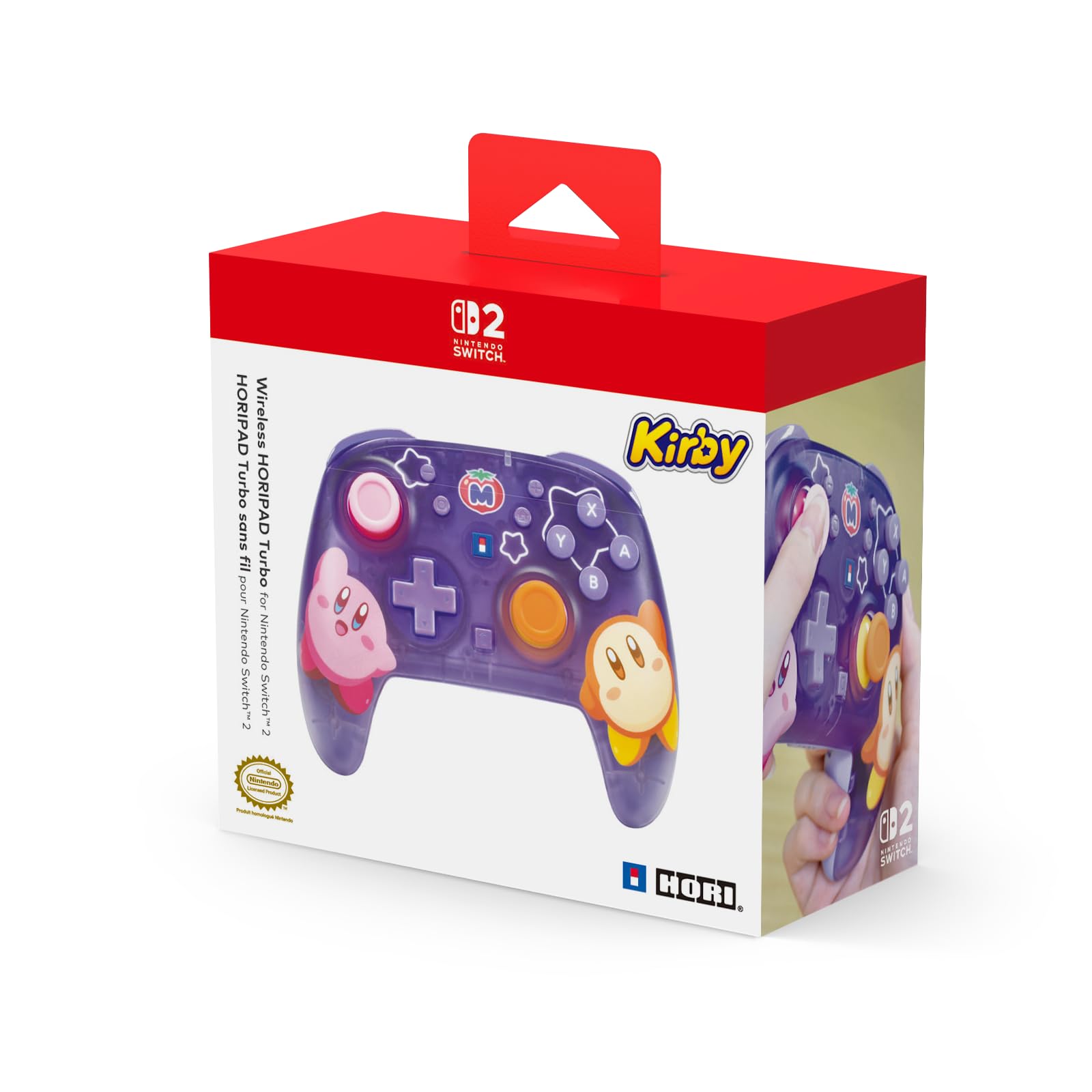 Amazon.com: HORI Wireless HORIPAD Turbo (Kirby & Waddle Dee) for
