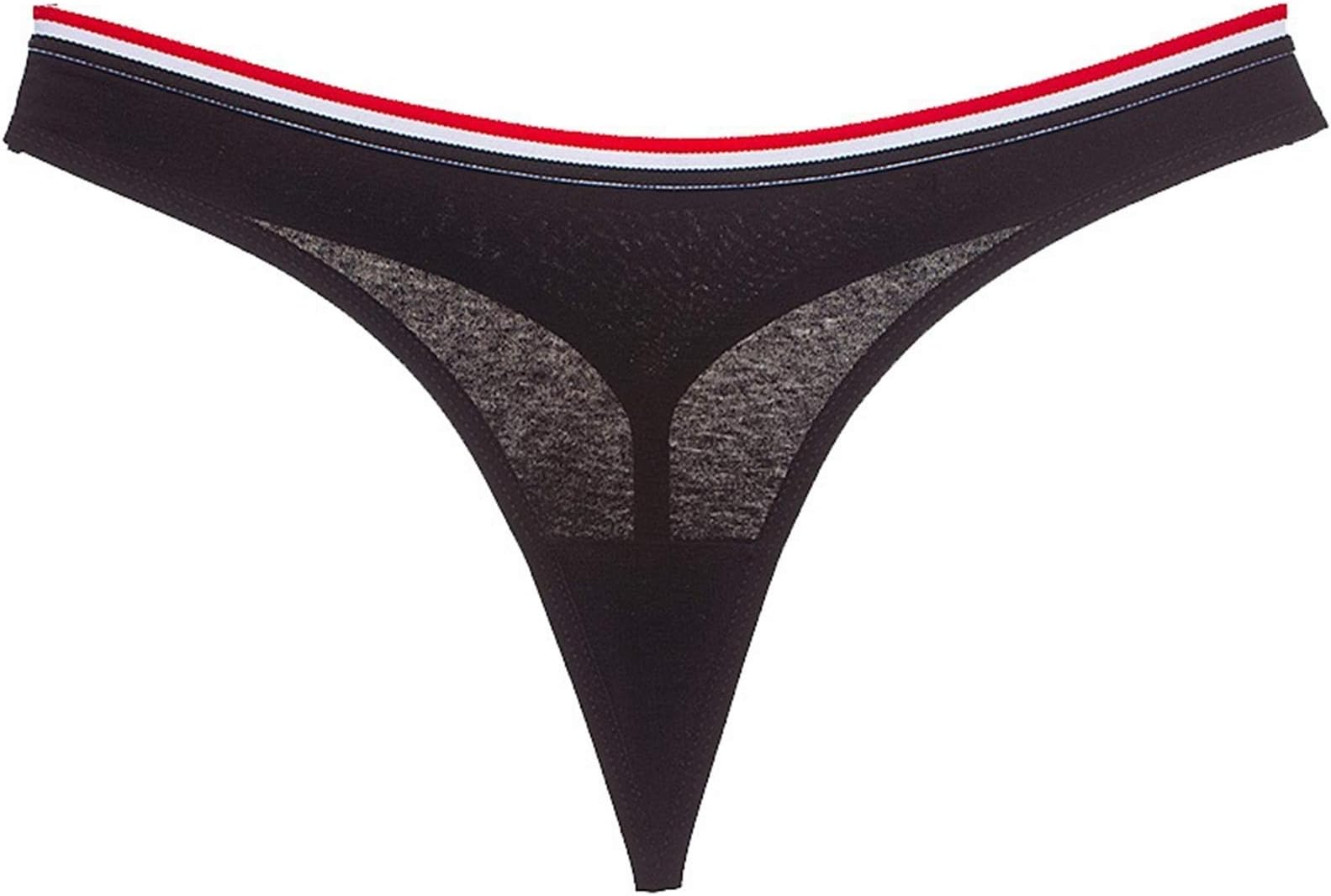 XQLSRJ Sexy Women Cotton G String Thongs Low Waist Sexy Panties Ladies' Seamless Underwear Lingerie 1/2 Pcs (Color : Style 2 Black, Size : L)