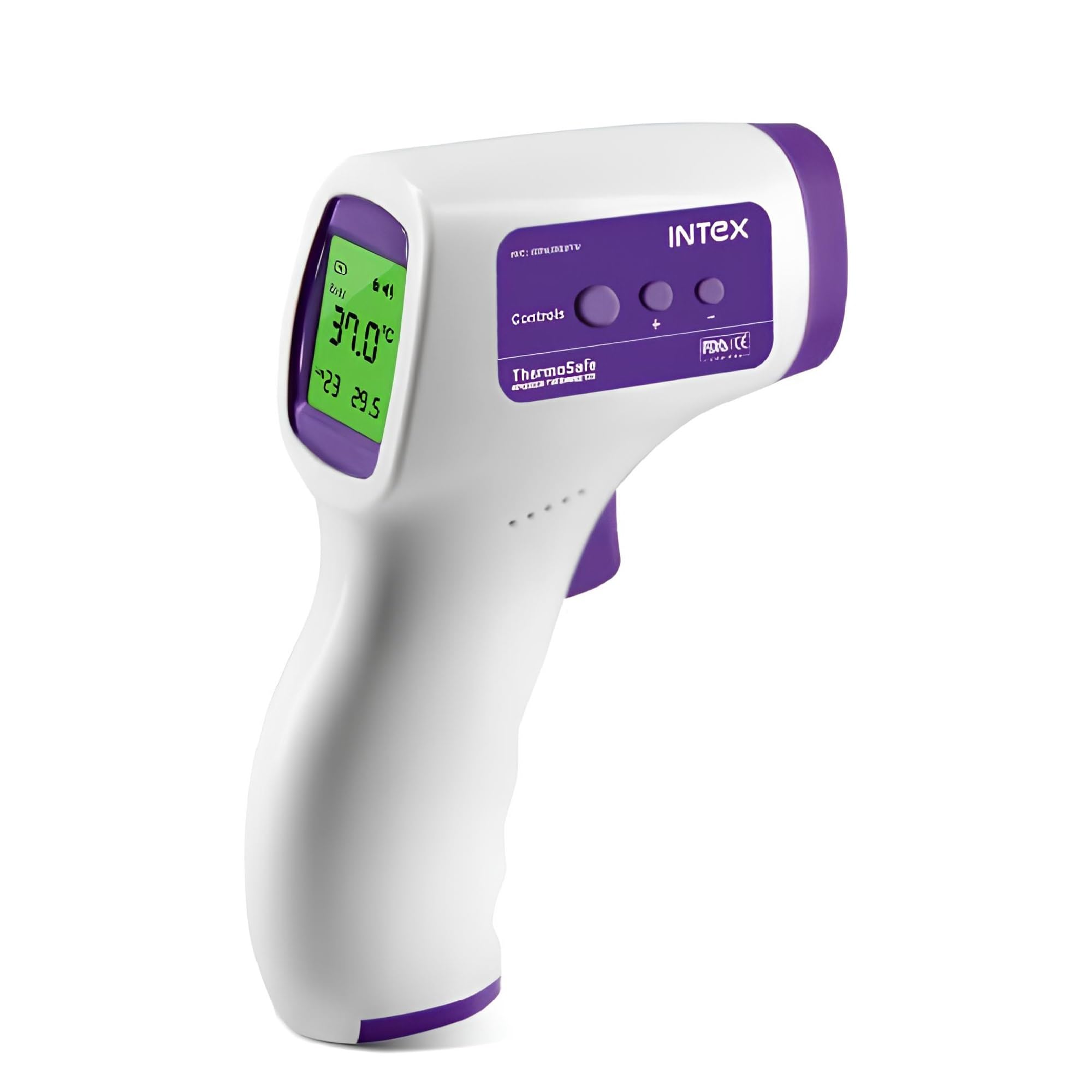 Intex Thermosafe Non-contact FDA Approved Digital Infrared Thermometer Temperature Gun (Purple) (B0DD4H2FR7) Amazon Price History, Amazon Price Tracker