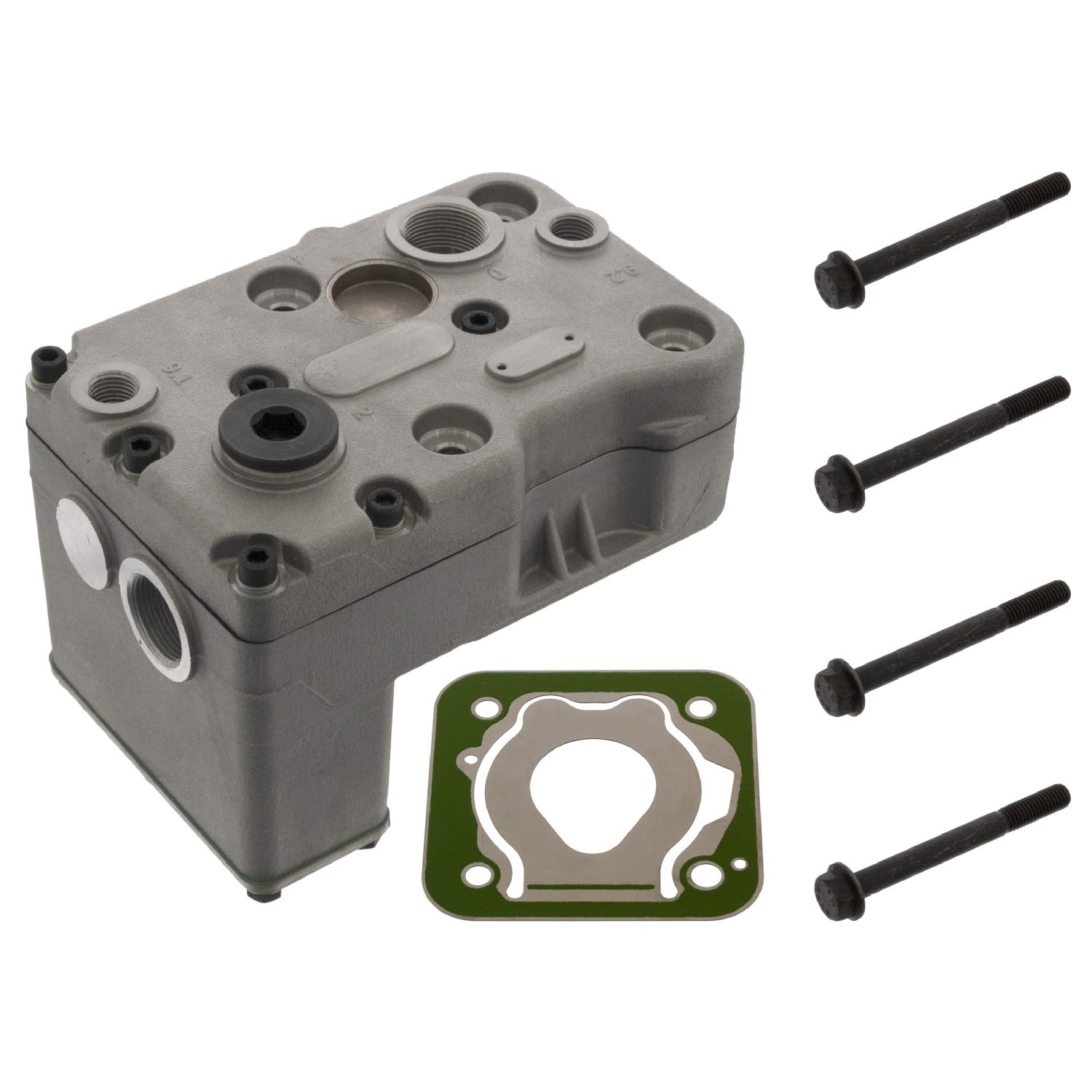 FEBI BILSTEIN 100293 Air Compressor Cylinder Head Replacement Fits MAN NEOPLAN