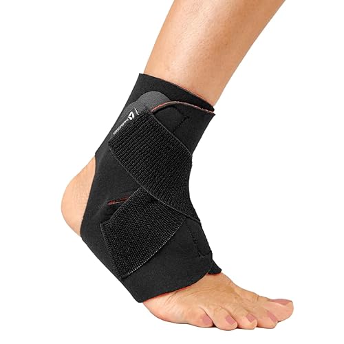 Orthozone Thermoskin(r) Exo - Soporte de compresión ajustable para esguince, alivio del dolor de fascitis plantar, estabilizador de pie medio