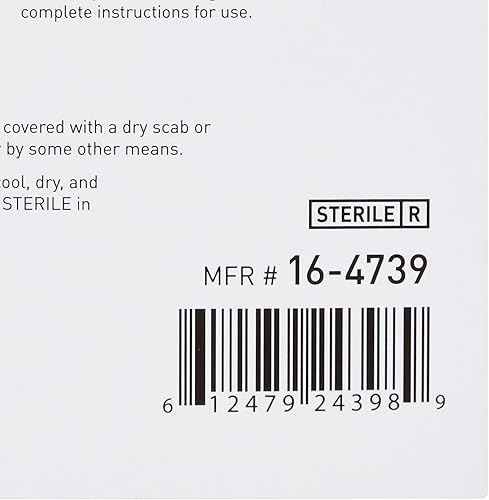 Miniatura 6 de McKesson Apósitos de espuma hidrocelular, estériles, no adhesivos, almohadilla de 4 x 4 pulgadas, 10 unidades, 10 paquetes, 100 en total
