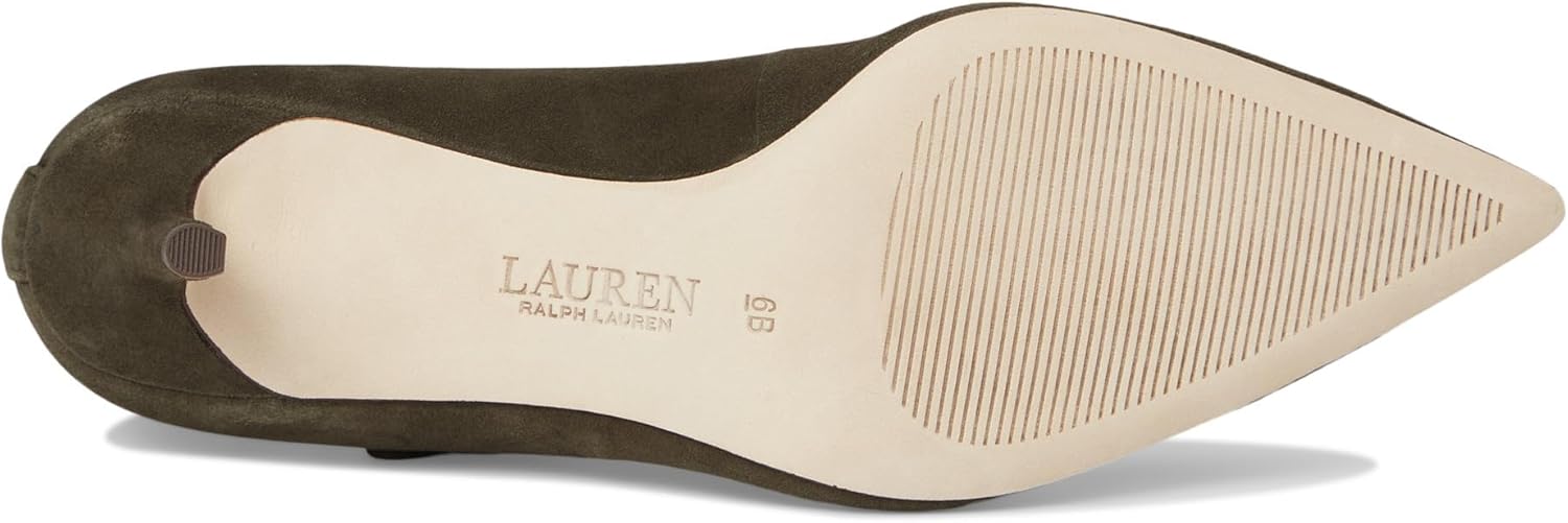 Lauren Ralph Lauren Lanette Suede Mary Jane Pumps