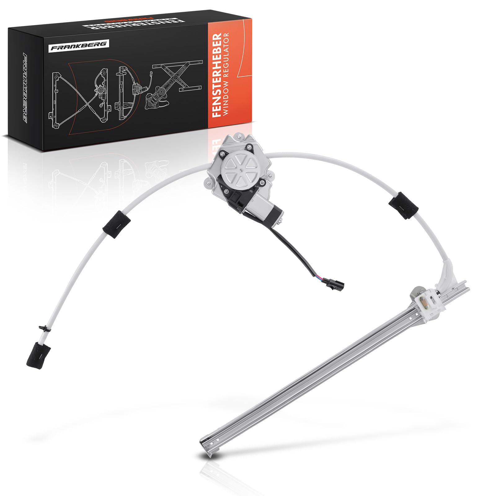 Frankberg Alzacristallo elettrico posteriore sinistro con motore | 55360035AA, con motore, posteriore, Sinistra, 55360035AA; Compatibile con: Cherokee KJ