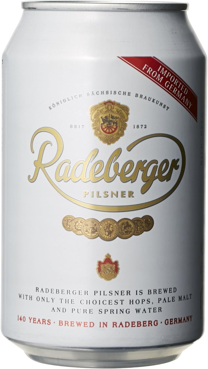 ドイツ国民が選んだビール顧客満足度No.1ビール ラーデベルガー ピルスナー 330ml缶×24本