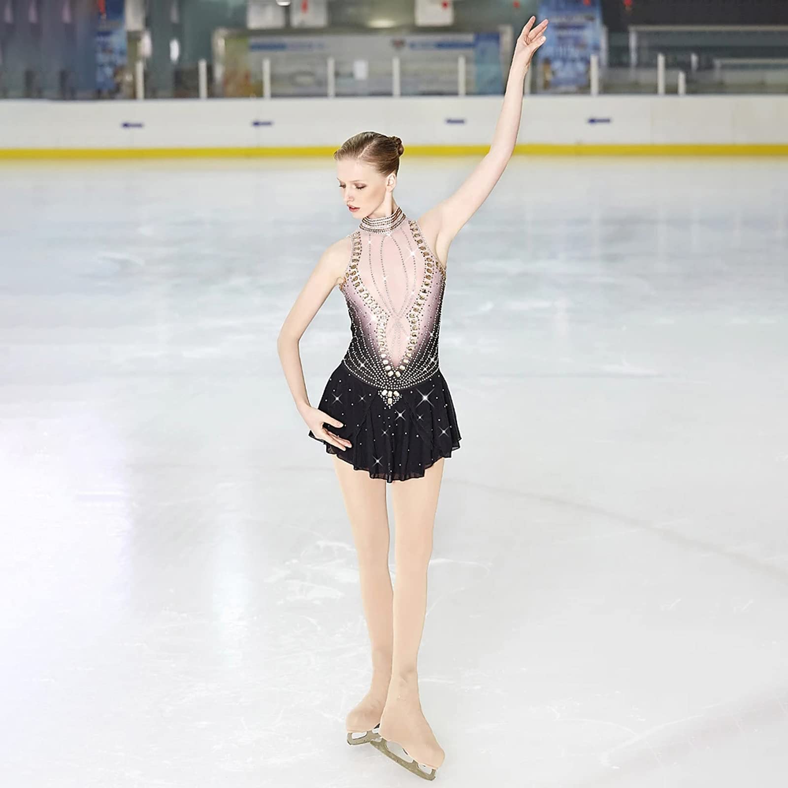 Amazon.com: Figure Skating Dress Women, Dance Competition Performance Breathable Clothing Girls Dresses Skating Sleeveless,Black,M : Clothing, Shoes & Jewelry Amazon.com: Figure Skating Dress Women, Dance Competition Performance Breathable Clothing Girls Dresses Skating Sleeveless,Black,M : Clothing, Shoes & Jewelry