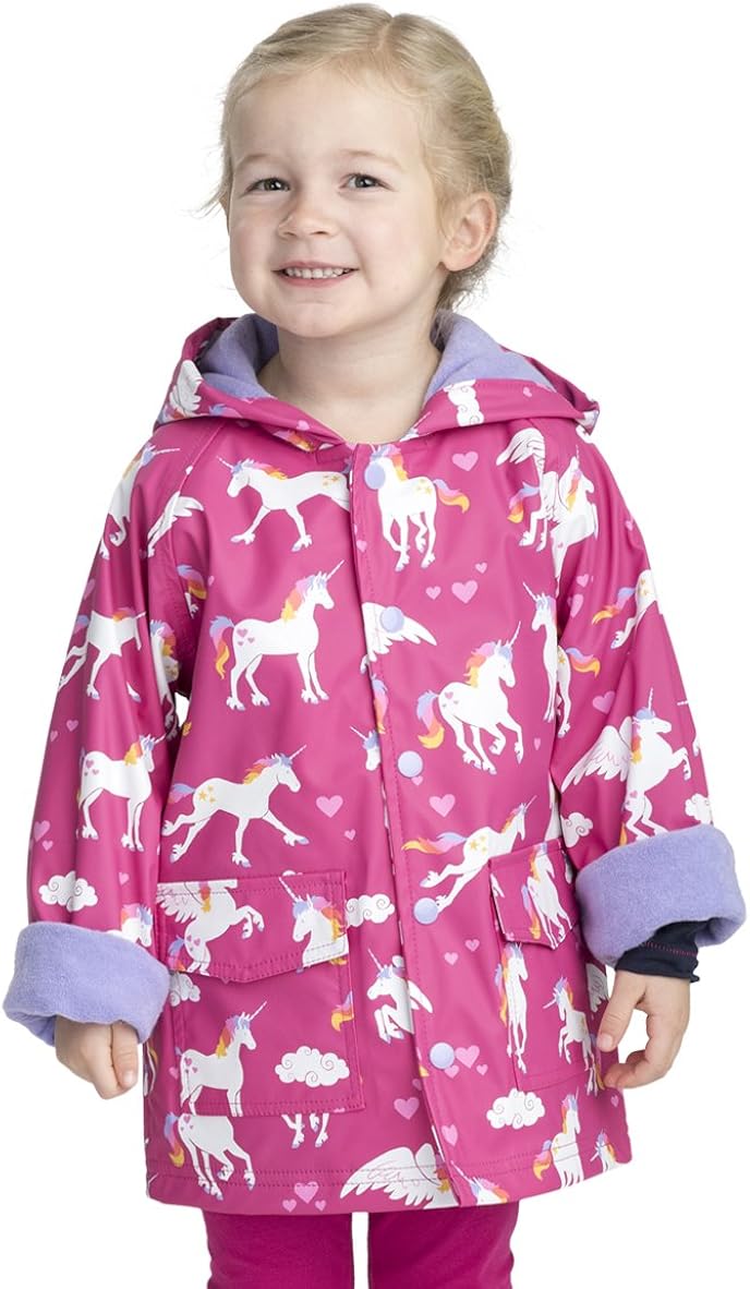 Hatley pink unicorn raincoat Clearance