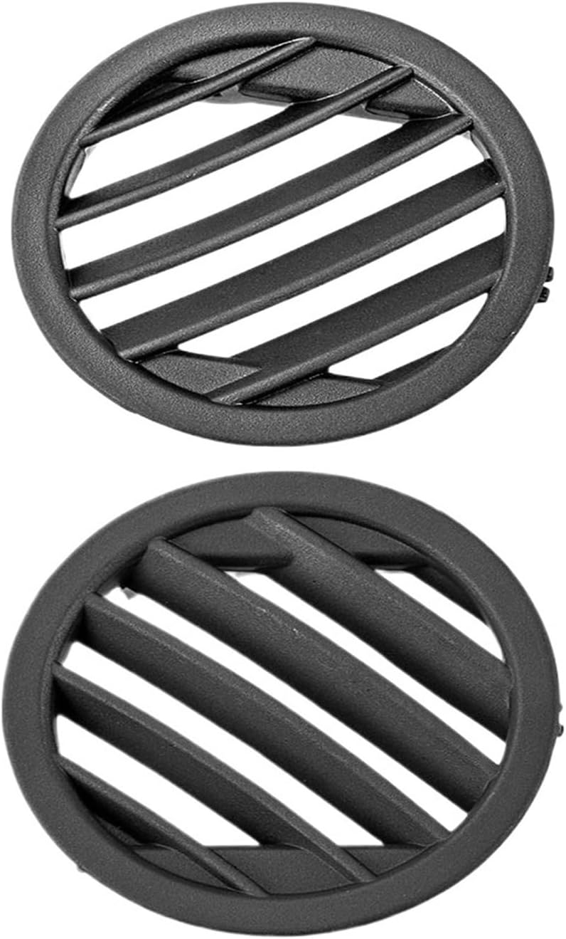 Car Dashboard Round Vent Outlet Grille Cover Left/Right Side A/C Air Vent Outlet Grille Fit for Benz(Right)