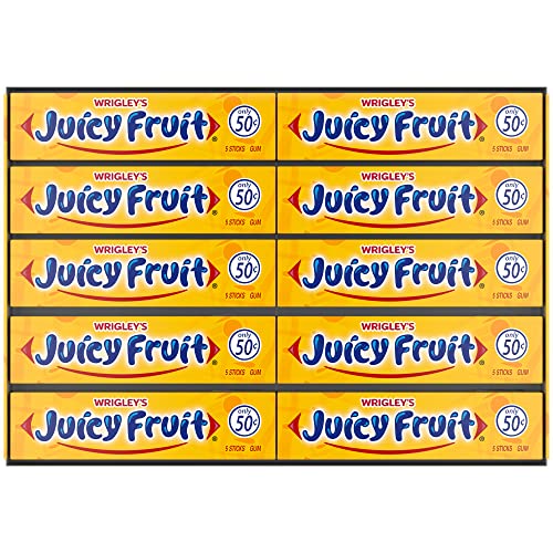 JUICY FRUIT Gum WRIGLEY'S Chewing Gum Bulk Pack, 5 Stick (Pack of 40) - image 1