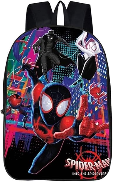 spider man into the spider verse backpack