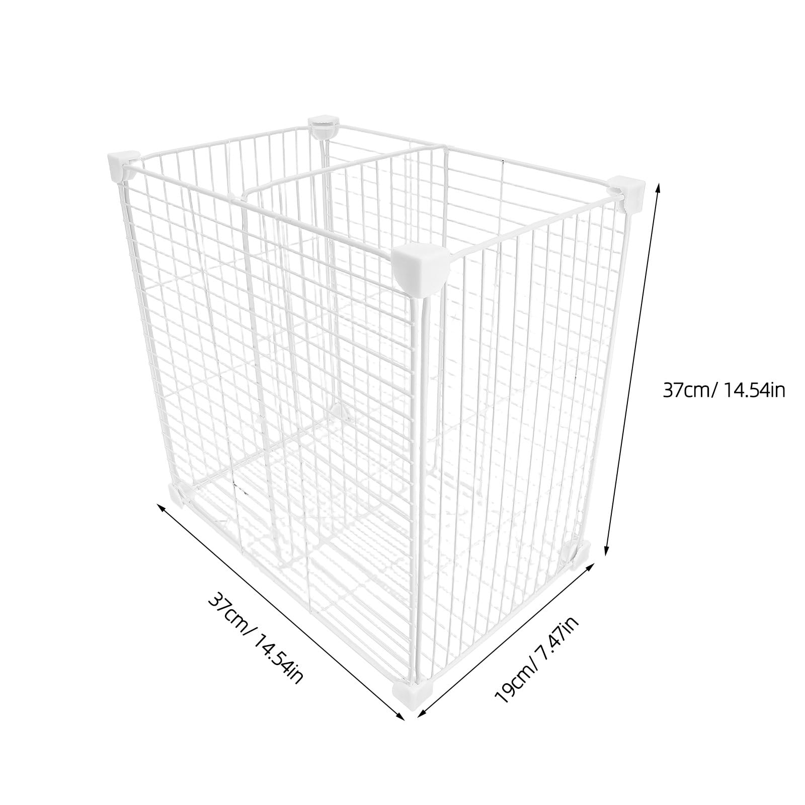 CRAFTHROU Divisores de Estantes del Frigorífico Compartimentos Profundos y Organizador Modular para Congelador Horizontal, Contenedores Resistentes para Almacenamiento en Nevera y