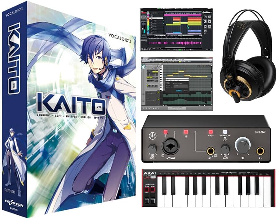 パーツ Kaito Amazon | CRYPTON KAITO V3 初心者スターターセット ボーカロイド