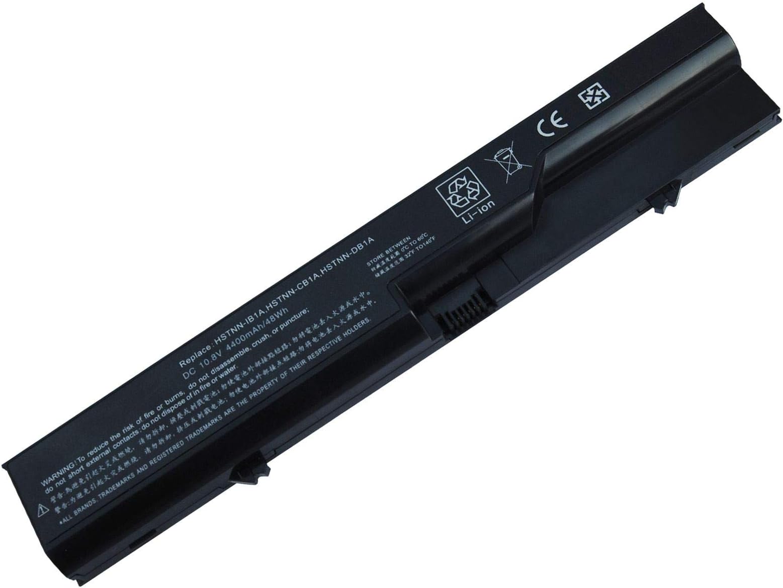 Battery HP Probook 4320 Series 10.8V 4400mAh/48Wh Compatible with Notebook PC 320 | 420 | 425 | 620 | 625 ProBook 4320 | 4520 | 4720s and part # 587706-121 | 587706-131 | 587706-221 | 587706-761 | 592909-221 | 592909-741 | 593572-001 | 593573-001 | 6BJXK01RWZBKDG | BQ350AA | BQ350AAABA | HSTNN-DB1B | HSTNN-I85C | HSTNN-I85C-3 | HSTNN-I85C-4 | HSTNN-I85C-5 | HSTNN-I86C | HSTNN-I86C-3 | HSTNN-I86C-4 | PH06 | PH06047 | PH06047-CL | PH09 | PH09093 | PH09093-CL